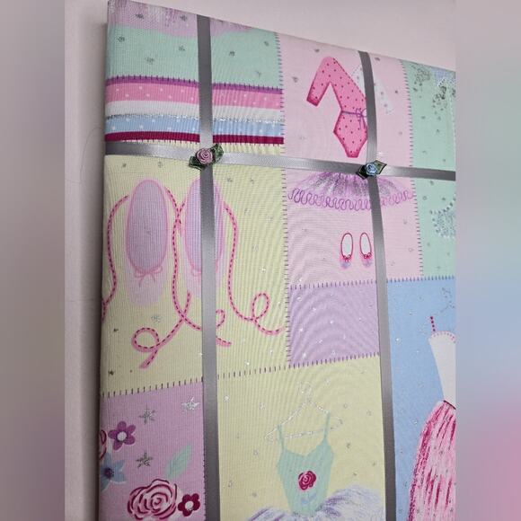 NWOT French Memo Board - Ballet Multi Colored - Picture 2 of 7